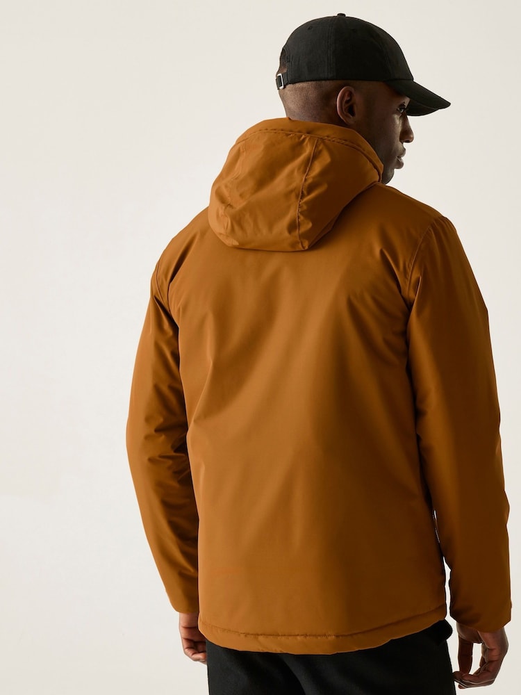 Regatta Orange Sterlings Isotex 10000 Midweight Waterproof Jacket - Image 2 of 9
