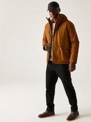 Regatta Orange Sterlings Isotex 10000 Midweight Waterproof Jacket - Image 6 of 9