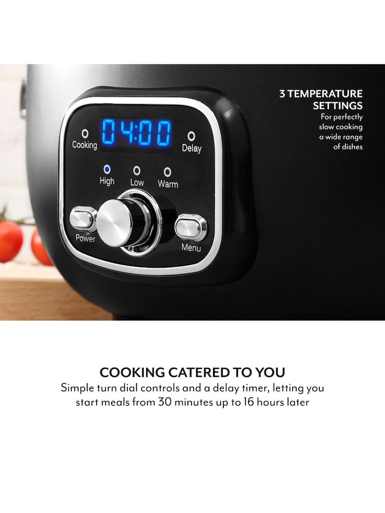 Sur La Table Black Core Digital Slow Cooker 3.5 Litre - Image 5 of 5