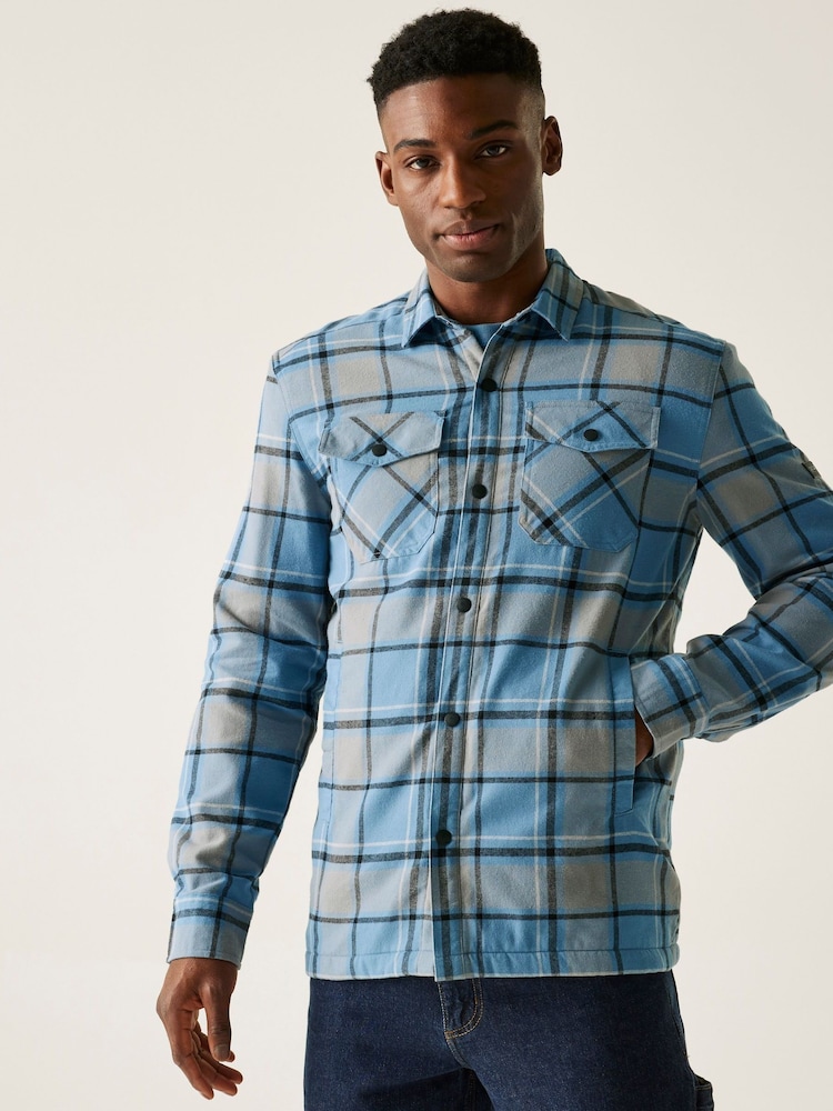 Regatta Grey Spennith Shacket - Image 2 of 8