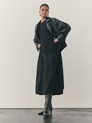 Nothing Ordinary Black Layered Bubble Hem Dress - Image 3 of 6