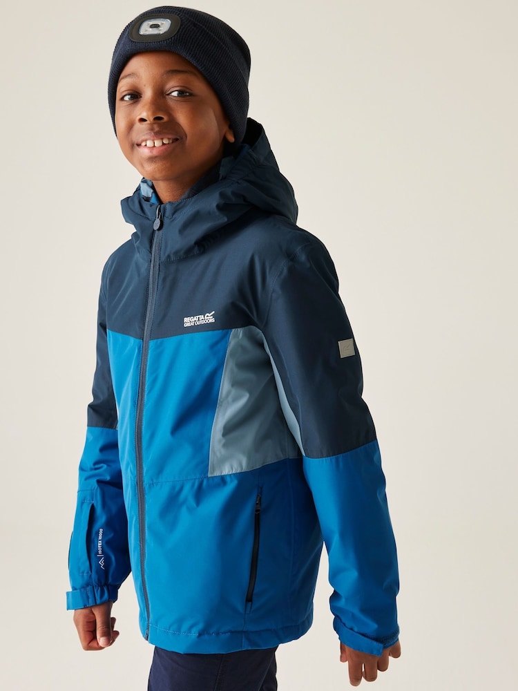 Regatta Blue Beamz Britelight Waterproof Jacket - Image 1 of 9