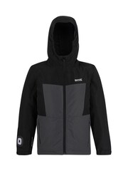 Regatta Black Beamz Britelight Waterproof Jacket - Image 7 of 9