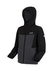 Regatta Black Beamz Britelight Waterproof Jacket - Image 9 of 9