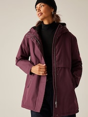 Regatta Purple Brielly Waterproof Jacket - Image 4 of 9