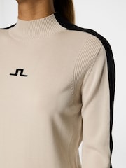 J.Lindeberg Cream Ski Adeline Knitted Sweater - Image 5 of 6