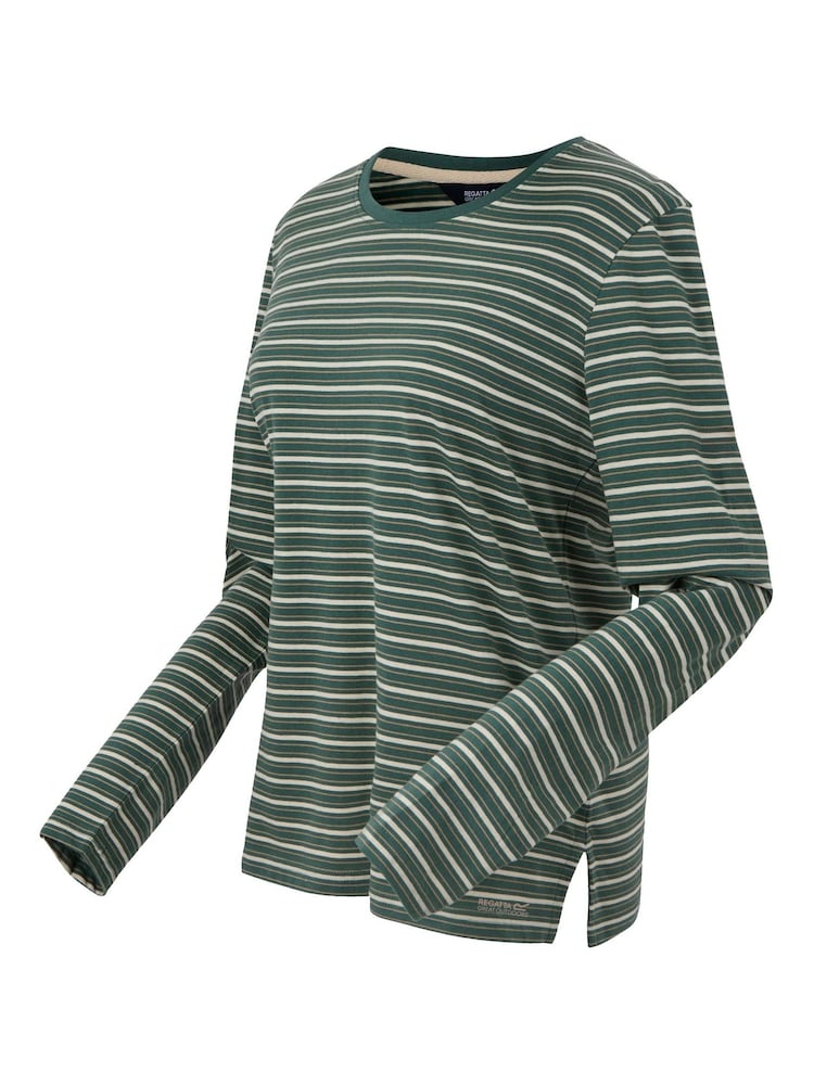Regatta Green Federica Long Sleeve Top - Image 8 of 8