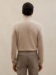 Reiss Oatmeal Melange Regal Jumper - Image 5 of 7