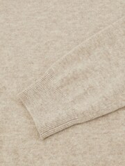 Reiss Oatmeal Melange Regal Jumper - Image 7 of 7