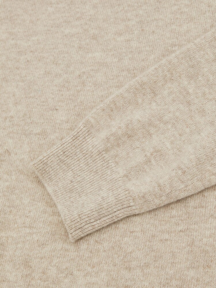 Reiss Oatmeal Melange Regal Jumper - Image 7 of 7