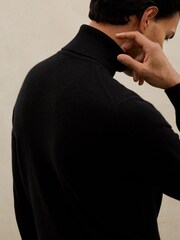 Reiss Black Regal Jumper - Image 4 of 7