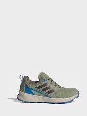 adidas Green Terrex Tracefinder Trail Running Trainers Junior - Image 1 of 9