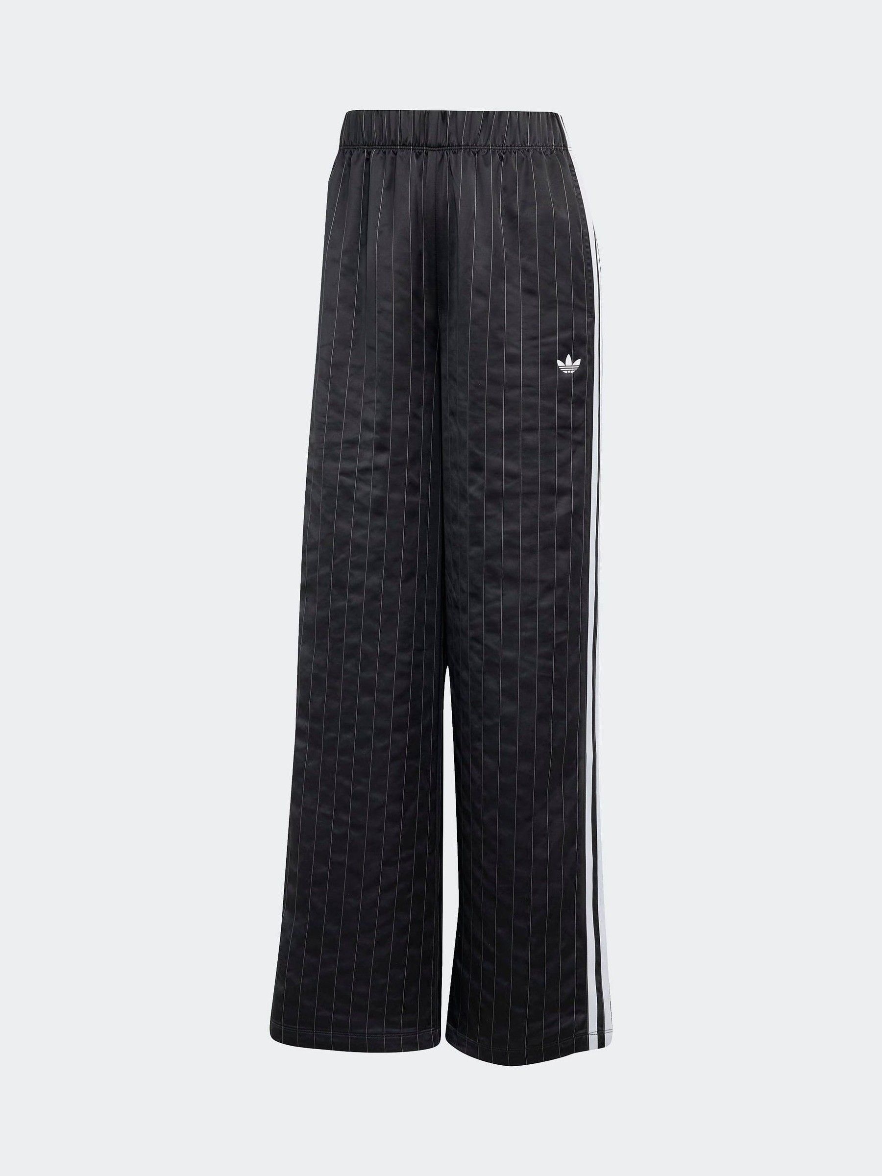 【adidas】アディダス PIN STRIPE SATIN PANTS Buy adidas Originals Black/White Soccer Summer Satin