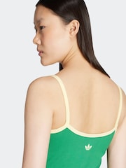 adidas Originals Green Soccer Summer Binding Vest Top - Image 5 of 6
