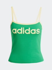 adidas Originals Green Soccer Summer Binding Vest Top - Image 6 of 6