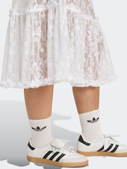 adidas Originals White Soccer Summer Lace Skirt With Shorts - Image 5 of 6