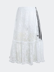 adidas Originals White Soccer Summer Lace Skirt With Shorts - Image 6 of 6