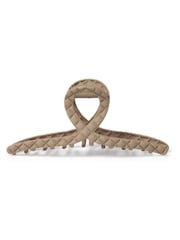 Aela Cream Cushion Cut Hair Claw - Image 2 of 3
