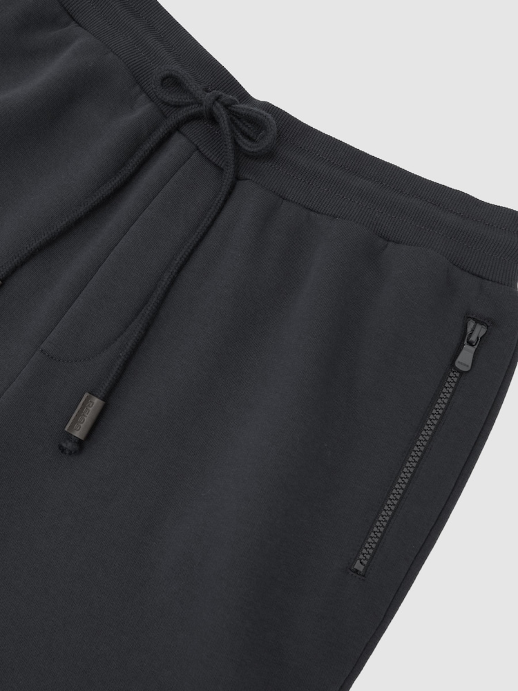 Reiss Navy Finch Cotton-Blend Drawstring Joggers - Image 6 of 6 Reiss Navy Finch Cotton-Blend Drawstring Joggers - Image 6 of 6