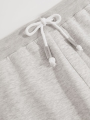 Reiss Grey Finch Cotton-Blend Drawstring Joggers - Image 6 of 6
