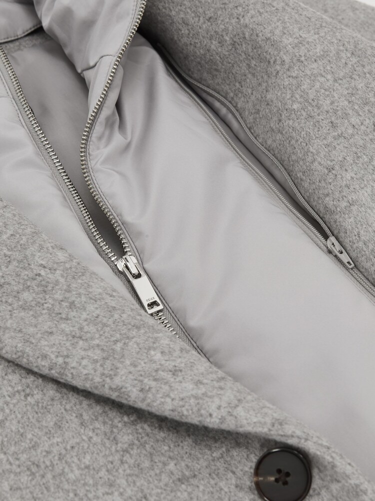Reiss Soft Grey Gable Gilet - Image 6 of 6 Reiss Soft Grey Gable Gilet - Image 6 of 6