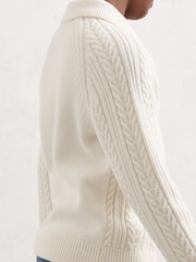 Reiss Off White Evesham Polo Shirt - Image 4 of 5