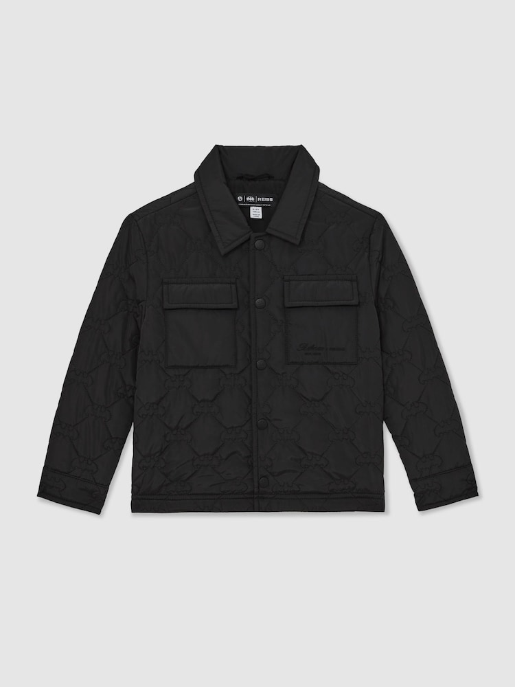 Reiss Black Falcone Jacket - Image 2 of 5