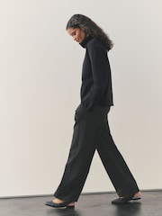 Nothing Ordinary Black Funnel Neck Sweatshirt - Image 5 of 10