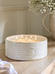 Neutral Est In 2026 Mr and Mrs Wedding 6 Wick Candle - Image 1 of 3