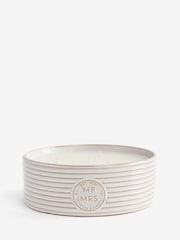 Neutral Est In 2026 Mr and Mrs Wedding 6 Wick Candle - Image 3 of 3