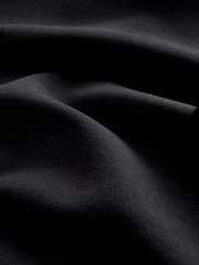 Nothing Ordinary Black Luxe Jersey Kimono Sleeve Hoodie - Image 8 of 9