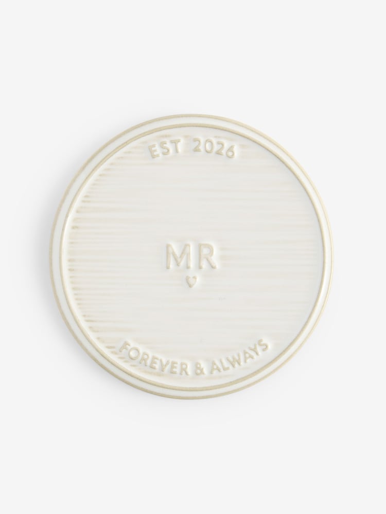 Natural Est in 2026 'Forever and Always' Wedding Coasters MR - Image 1 of 1