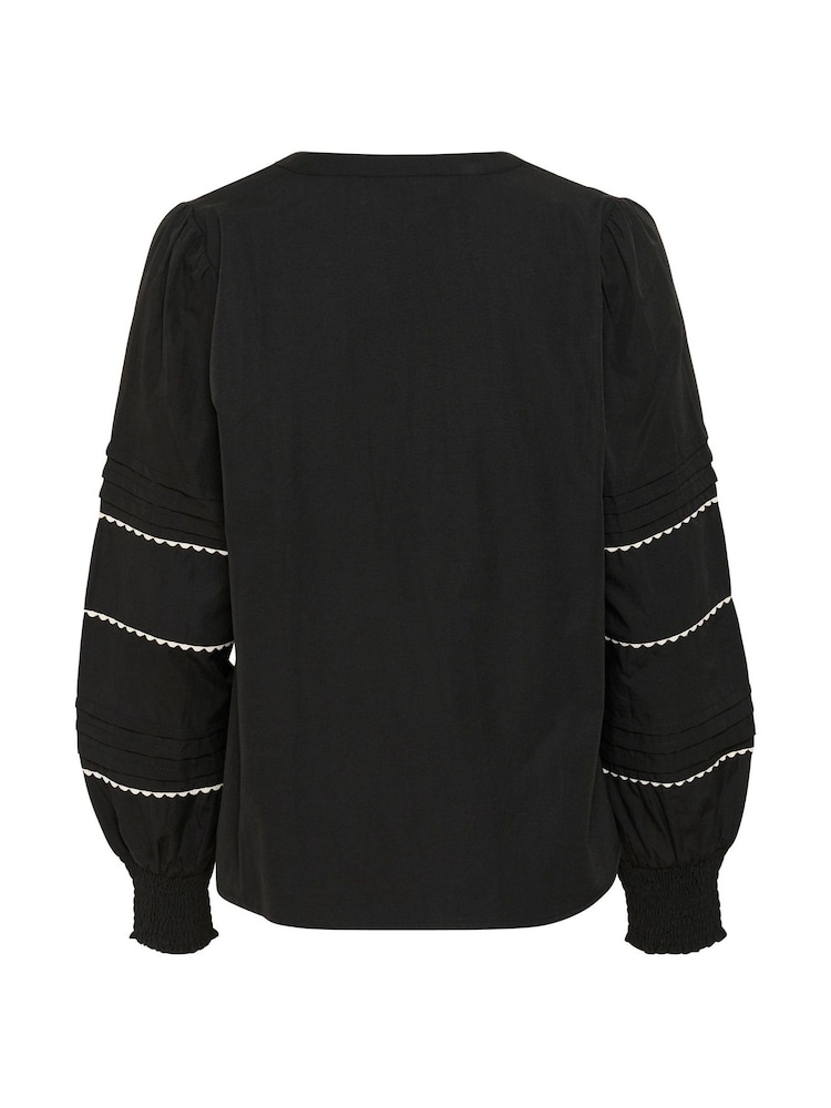 KAapril V-Neck Long Sleeve Blouse - Image 6 of 6 KAapril V-Neck Long Sleeve Blouse - Image 6 of 6