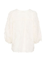 KApariva V-Neck 3/4 Sleeve Blouse - Image 6 of 6