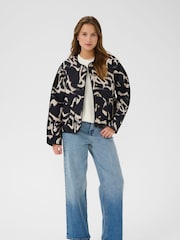 KAkayla Long Sleeve Quilted Black Jacket - Image 2 of 6