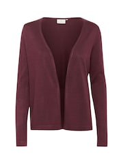 Kaffe Red KAfenia Astrid Long Sleeve Cardigan - Image 5 of 6