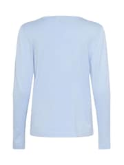 Kaffe Blue KAfenia Astrid Long Sleeve Cardigan - Image 6 of 6