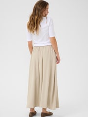 Kaffe Grey KAsonja Zip Pocket Maxi Skirt - Image 2 of 6