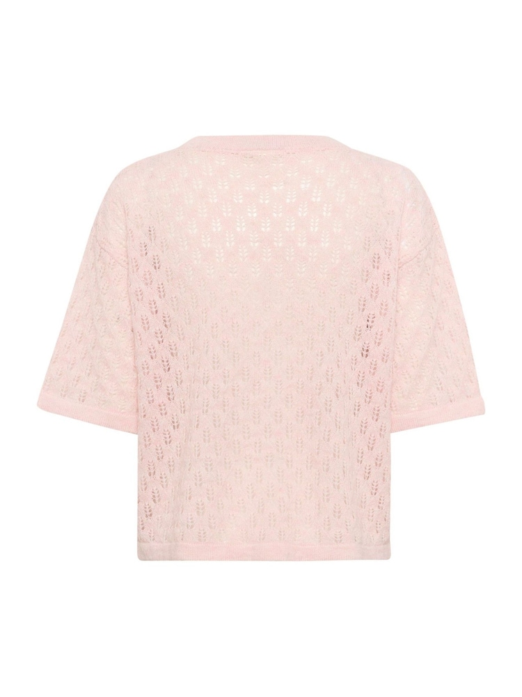 Kaffe Pink KAlourine V-Neck Jumper - Image 6 of 6 Kaffe Pink KAlourine V-Neck Jumper - Image 6 of 6
