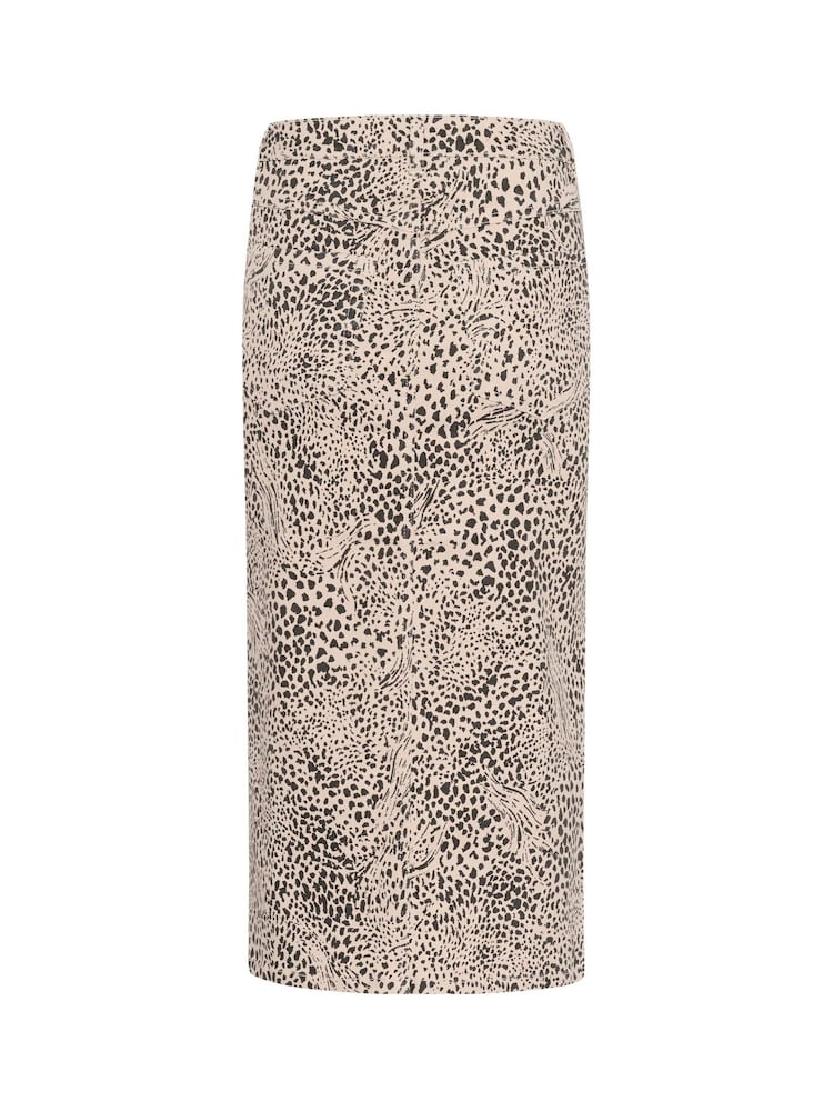 Kaffe Natural KAlisa Midi Skirt - Image 4 of 4 Kaffe Natural KAlisa Midi Skirt - Image 4 of 4