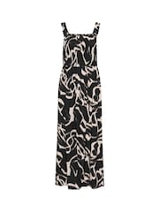 Kaffe KAmartha Patterned Maxi Black Dress - Image 4 of 5