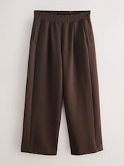 Marrón chocolate - Nothing Ordinary Luxe Wide Leg Trousers - Imagen 5 de 7