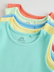 Multi Vest Baby Bodysuits 5 Pack - Image 10 of 13