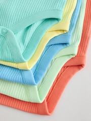 Multi Vest Baby Bodysuits 5 Pack - Image 11 of 13