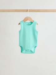 Multi Vest Baby Bodysuits 5 Pack - Image 3 of 13