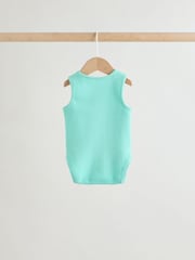 Multi Vest Baby Bodysuits 5 Pack - Image 5 of 13