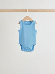 Multi Vest Baby Bodysuits 5 Pack - Image 6 of 13