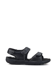Pavers Black Mens Adjustable Sandals - Image 2 of 5
