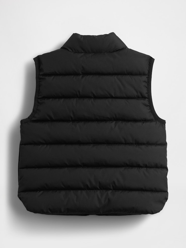 Gap Black ColdControl Puffer Vest (6mths-5yrs) (6mths-5yrs) - Image 2 of 3