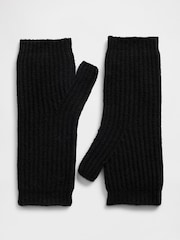 črna - Gap CashSoft Fingerless Mitten Gloves - Slika 1 iz 1